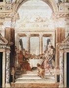 Giovanni Battista Tiepolo Cleopatra-s Banquet France oil painting artist